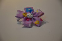 Elástico rosa com Hello Kitty